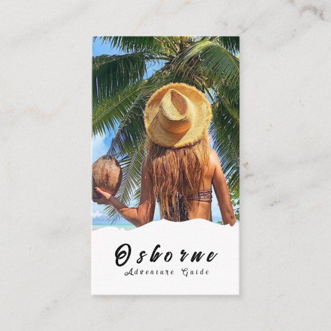 Cartão de visita do Guia de Aventura Kraft Rocky M (Frente)