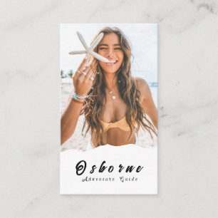 Cartão de visita do Guia de Aventura Kraft Rocky M