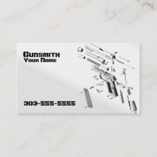 Cartão de visita do Gunsmith
