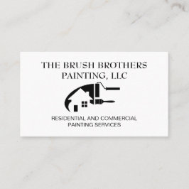 Cartão de visita do House Painter Professional