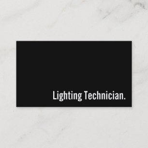 Cartão de visita do industria do cinema