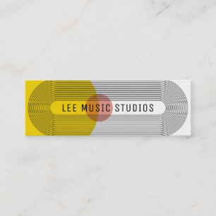 Cartão de visita do Meio século