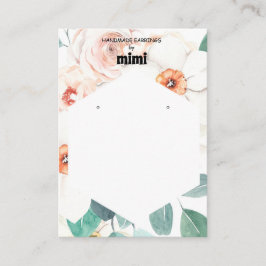 Cartão de visita do monitor de escuta flexível