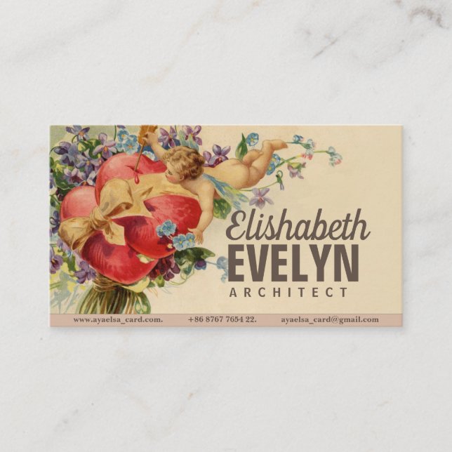 Cartão De Visita do namorados (Frente)