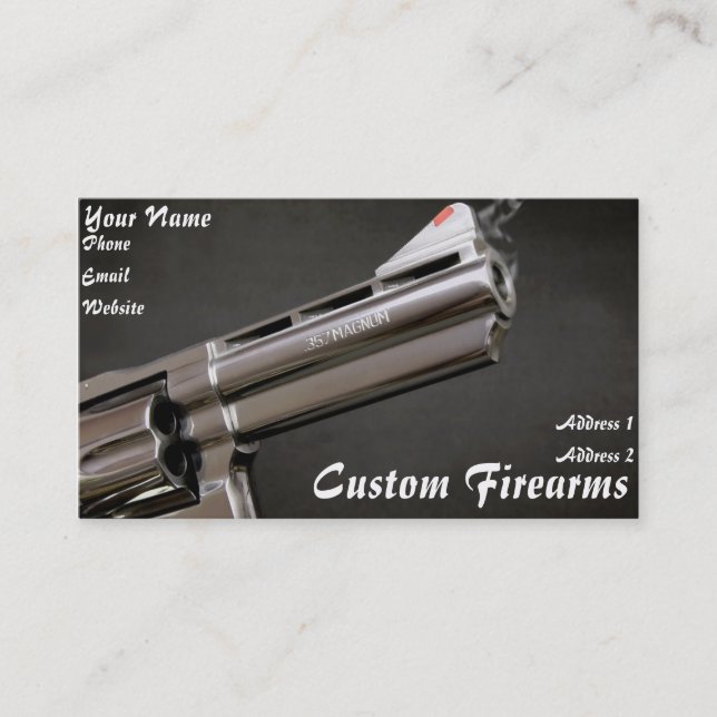 Cartão de visita do negociante de FFL (Frente)