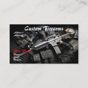 Cartão de visita do negociante de FFL