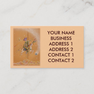 Cartão de visita do negócio, bobo da corte do