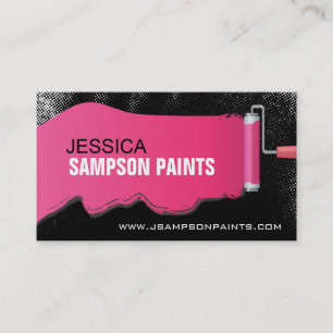 Cartão de visita do pintor