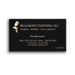 Cartão de visita do Pintor de Spray