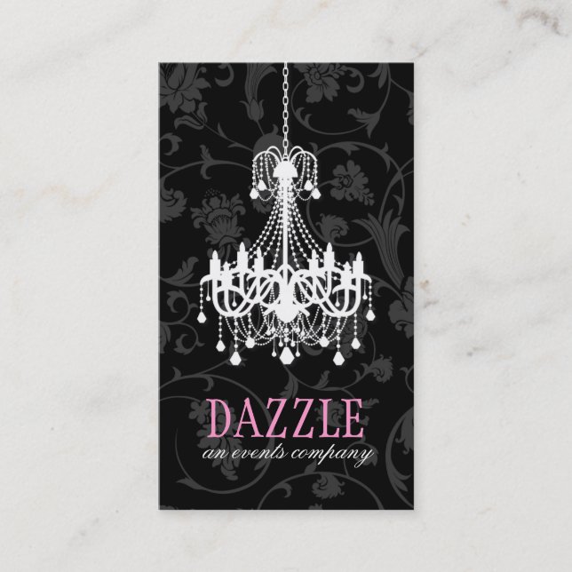 Cartão de visita do planejador de evento (Frente)