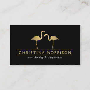 Cartão de visita do Planejador de Eventos de Flami