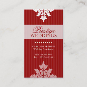 CARTÃO DE VISITA DO PLANEJADOR DO CASAMENTO