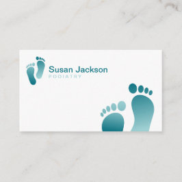 Cartão de visita do Podiatrist