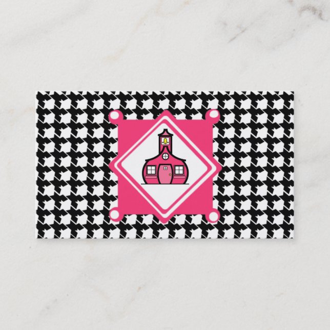 Cartão de visita do professor (Frente)