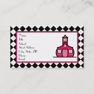 Cartão de visita do professor de Argyle