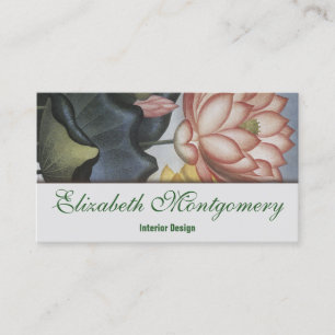 Cartão de visita do profissional de Lillies da