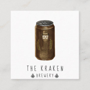 Cartão de visita do quadrado do espartilho do arte