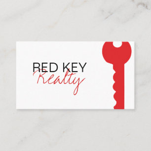 Cartão de visita do Real Estate Realator