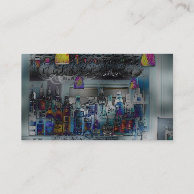 Cartão de visita do restaurante/bar (Frente)