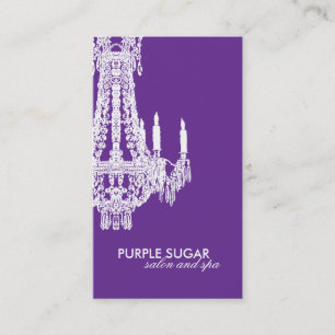 Cartão de visita do salão de beleza e dos termas