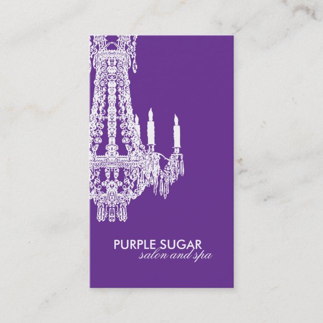 Cartão de visita do salão de beleza e dos termas (Frente)