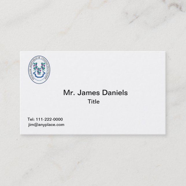 Cartão de visita do selo do Excelente de conector (Frente)