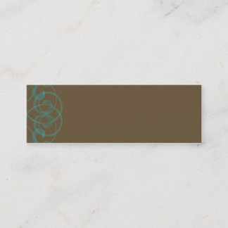 Cartão de visita do tatuagem