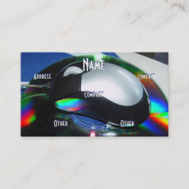 Cartão de visita do técnico do computador