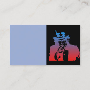 Cartão de visita do tio Sam