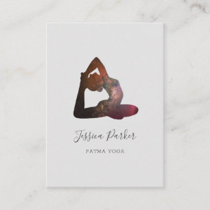 Cartão de visita do Universo Yoga