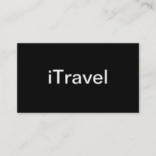 Cartão de visita do viagem
