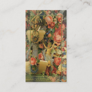 Cartão de visita do Victorian