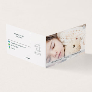 Cartão de visita DOBRADO NANNOOS