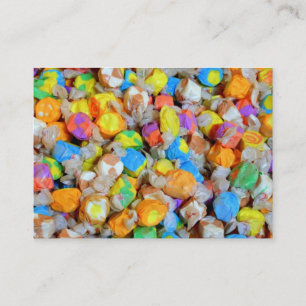 Cartão de visita doce dos doces