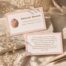 Dona de Padaria de Cupcake Rosa Estética