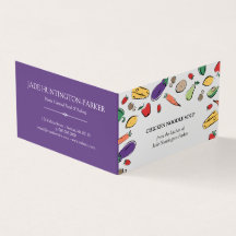 Doodles da comida - Tag caseiro roxo do cair da