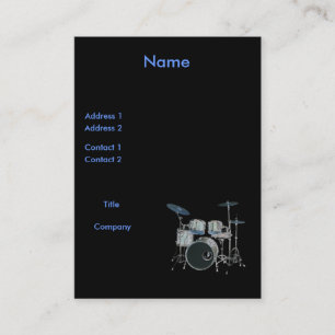 Cartão de visita dos cilindros