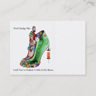 Cartão de visita dos cuidados médicos