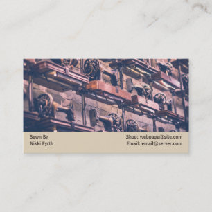 Cartão de visita dos esgotos