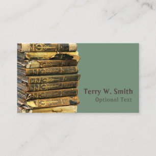Cartão de visita dos livros