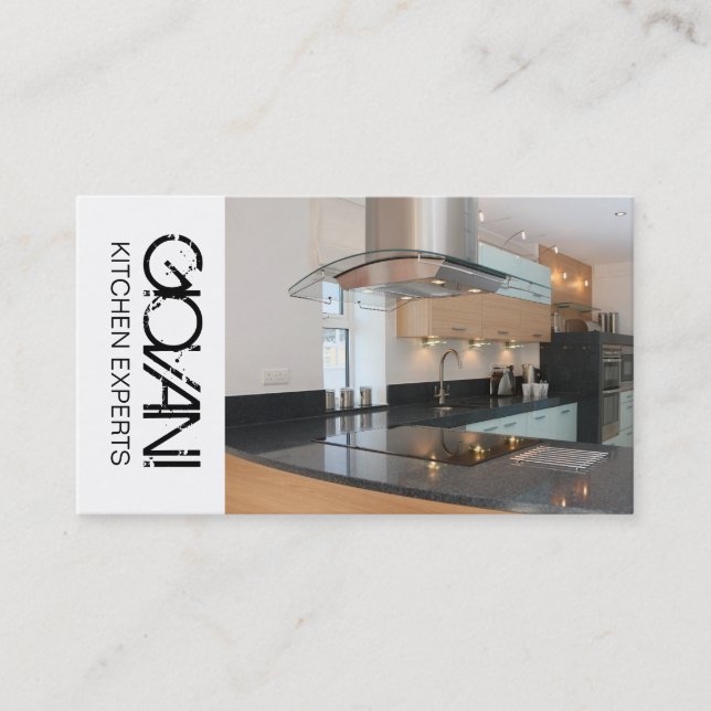 Cartão de visita dos peritos da cozinha (Frente)