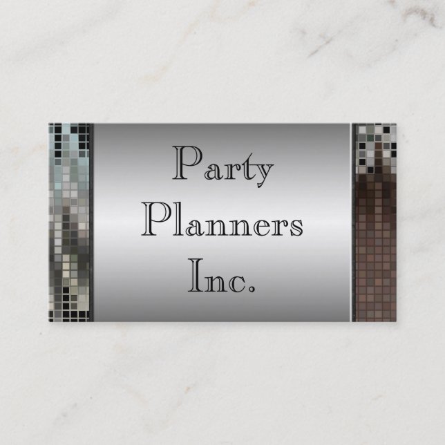 Cartão de visita dos Sequins (Frente)