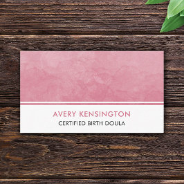 Cartão De Visita Doula Midwise Enfermeira Enfermeira de Nascimento