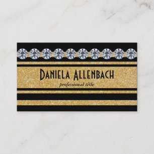 Cartão De Visita Douradas e Pretas 2   Ouros