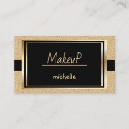 Cartão De Visita Dourado Black Personalizado Profissional