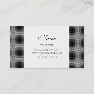 Cartão De Visita Dourado Elegante