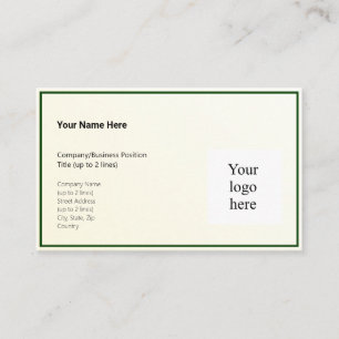 Cartão De Visita Dourado gradiente de tonalidade e logotipo Hunter 