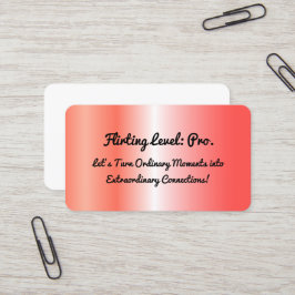 Cartão de visita Dourado Rosa de nivelamento