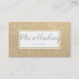 Cartão De Visita Dourado Sparkle Beleza Pulverizadora Salão de Banh