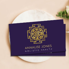 Cartão De Visita Dourado Sri Lanka/Sri Lanka